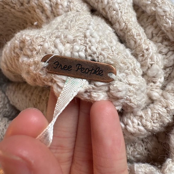 We The Free Beige Cowl Neck Sweater - Picture 4 of 4